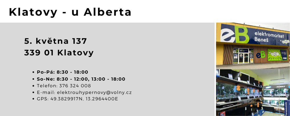 Klatovy - u Alberta - EURONICS (1)